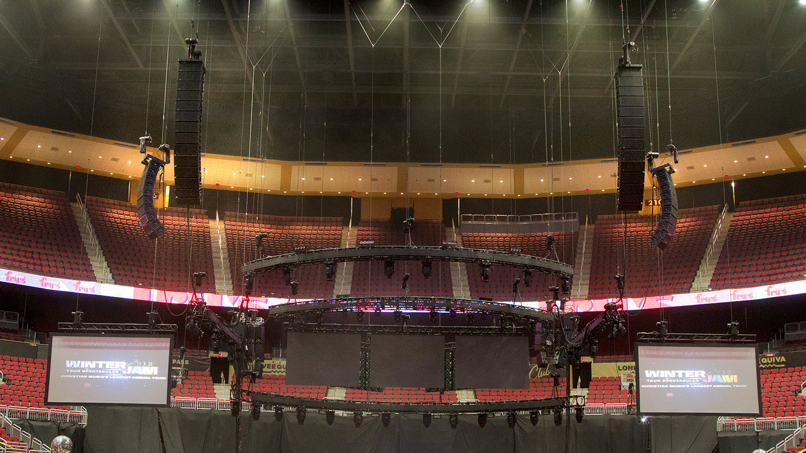 Winter Jam Tours 58 U.S. Cities with Meyer Sound LEO