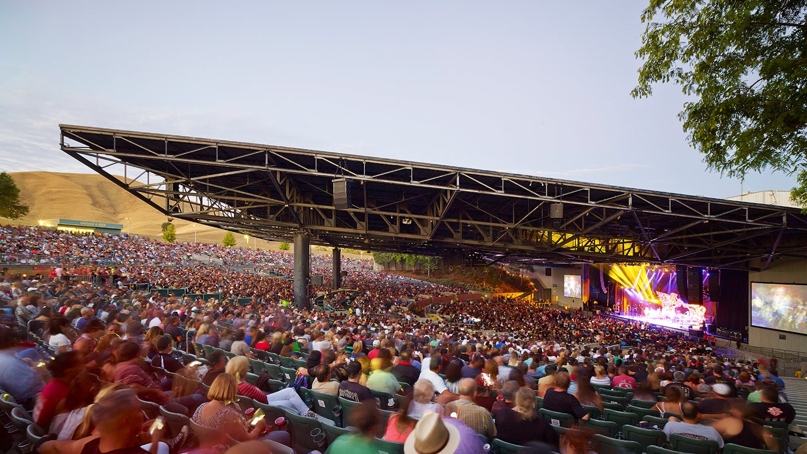Concord Pavilion Improves Lawn Coverage with Meyer Sound MICA